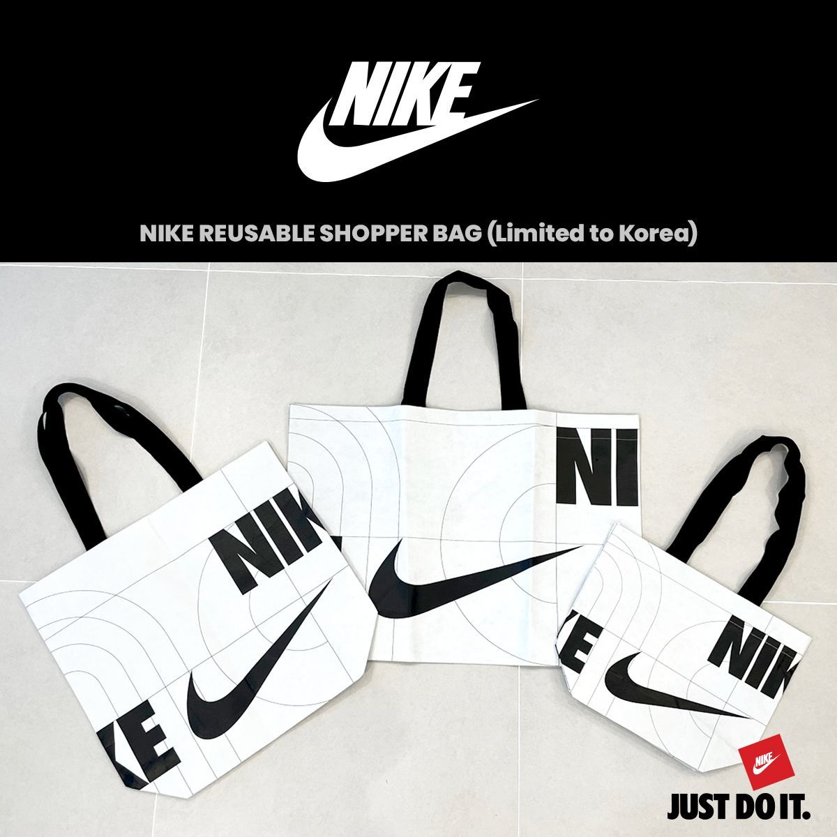NIKE Nylon tote bag トートバック デッドストック 超希少 L Amazon.com: NIKE Sport, Black/Black/White : Clothing, Shoes
