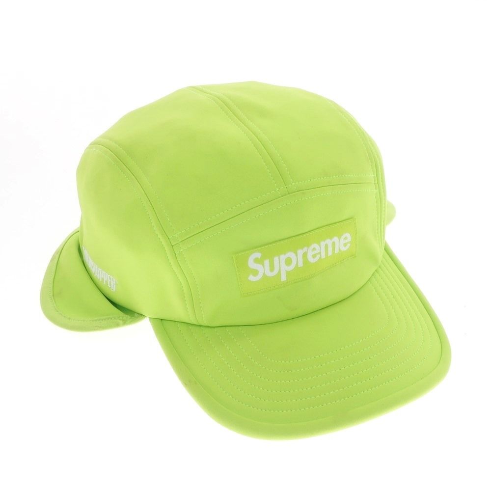シュプリーム キャップ 帽子 内側のツバは緑色 グリーン - 帽子