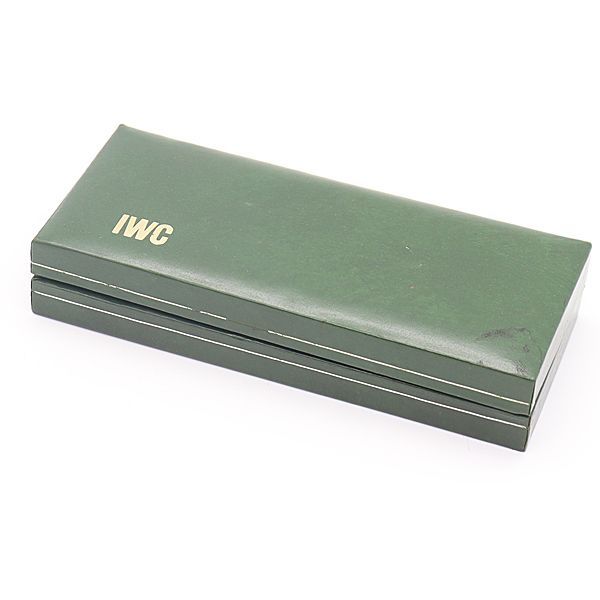良品 IWC アンティーク 空箱/BOX/ケース 緑/グリーン レディース