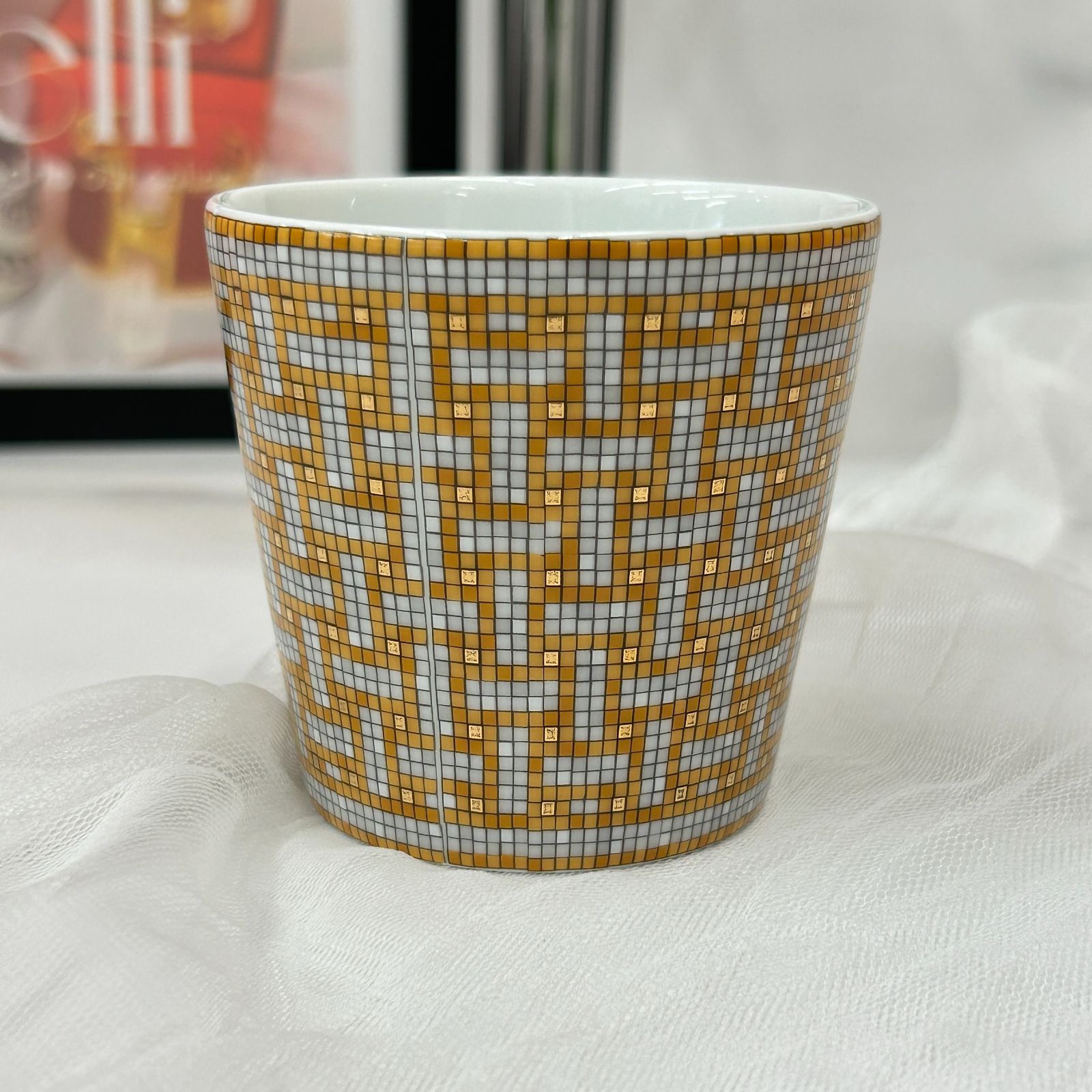 エルメス　モザイク　ヴァンキャトル　ゴールド 楽天市場】HERMES エルメス モザイク ヴァンキャトル ゴールド