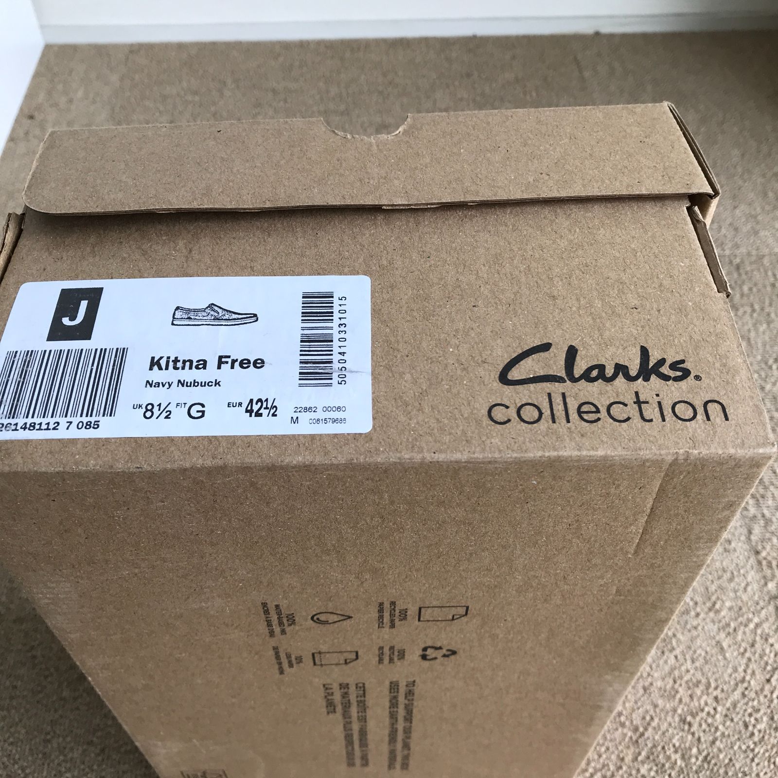 43069タ Clarks(クラークス) メンズスリッポンシューズ レザー