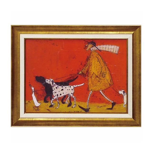 絵画 額入り