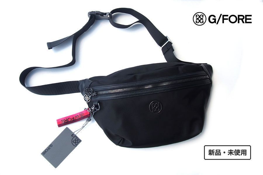 ｜ ｜ジーフォア｜G|FORE｜リモンタ社製ナイロン使用ファニーバッグONYX｜UNISEX LIMONTA|DAVIS