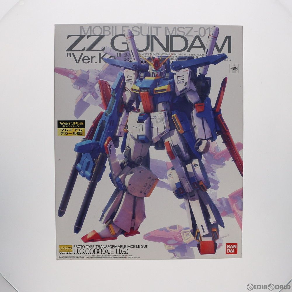 Amazon.com: MG 1/100 MSZ-010S Enhanced ZZ Gundam Ver.Ka