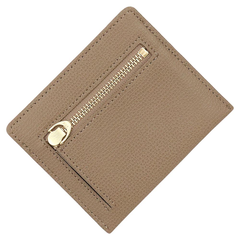 ☆ グレージュ ☆ My all -マイオール-カードケースウォレット アクロス 財布 日本製 ACROSS財布 小銭入れ カードケース コインケース  ミニ財布 さいふ ミニウォレット 本革 My all マイオール ファスナー コンパクト 牛革 革 レザー 床革 本革 違い