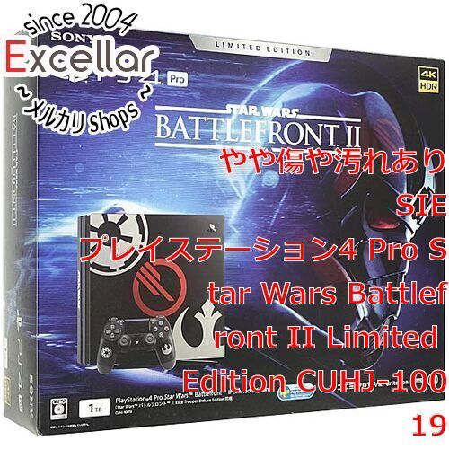 bn:11] SONY プレイステーション4 Pro 1TB Star Wars Battlefront II Limited Edition CUHJ -10019 ソフト・コントローラーなし 元箱あり - メルカリ