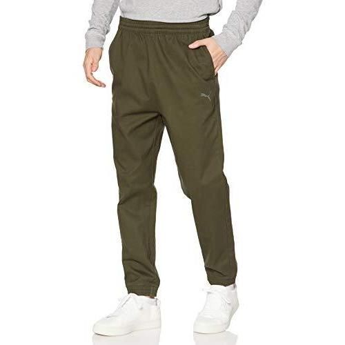 プーマ(PUMA) スウェットパンツ プーマキャット テーパードクロップドパンツ メンズ 588342 フォレストナイト(02) Mサイズ
