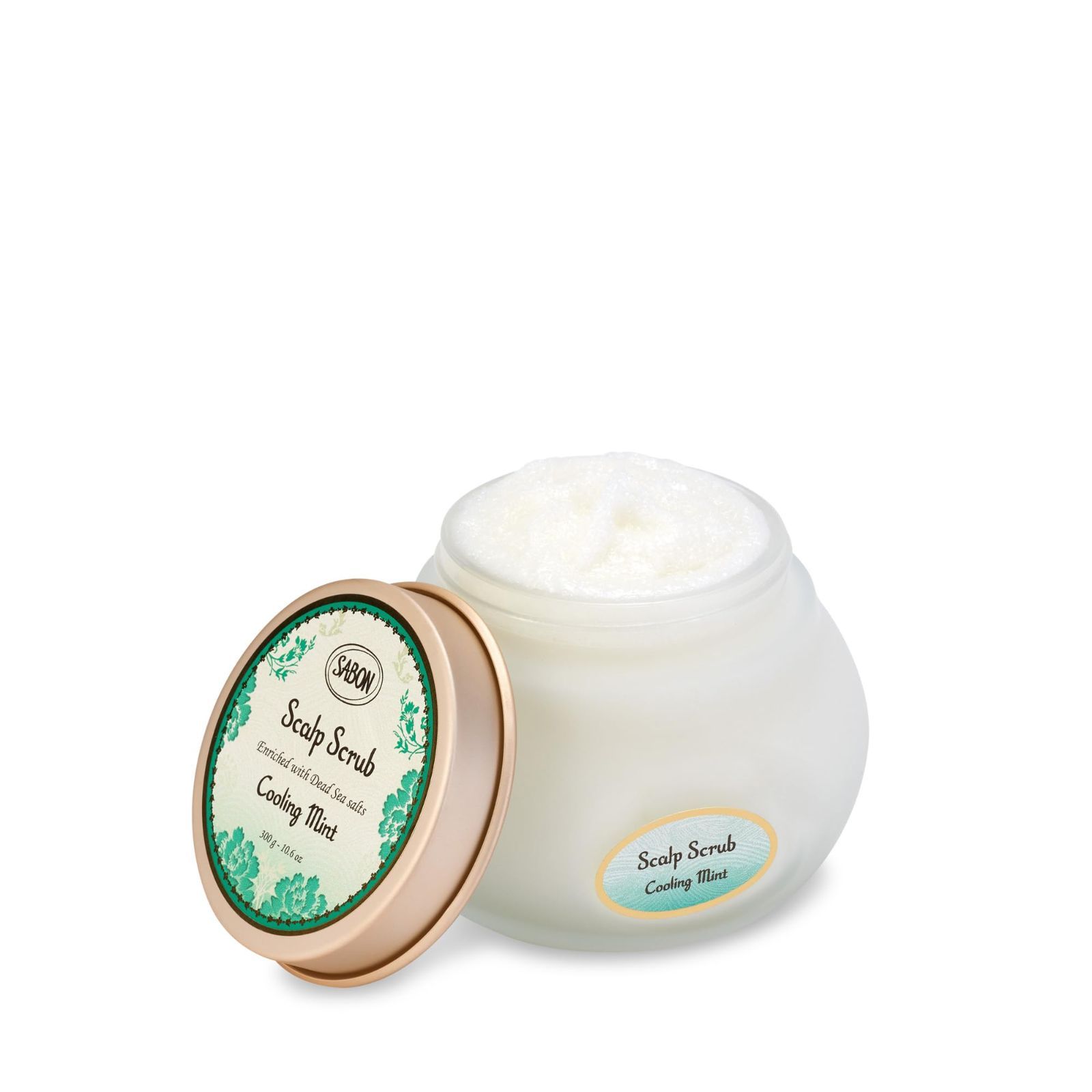 在庫セール】ミント リフレッシング 300g ヘッドスクラブ SABON(サボン 