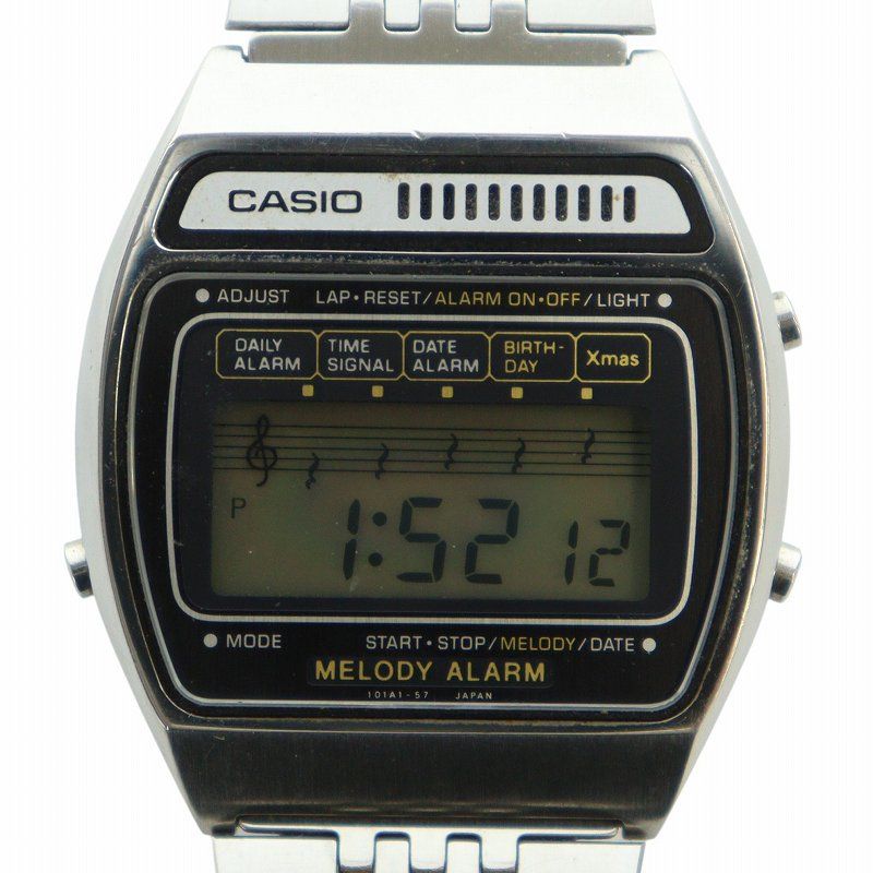 レア CASIO MELODY ALARM デジタル 腕時計 H104 ジャンク レア CASIO MELODY ALARM デジタル 腕時計 H104 ジャンク