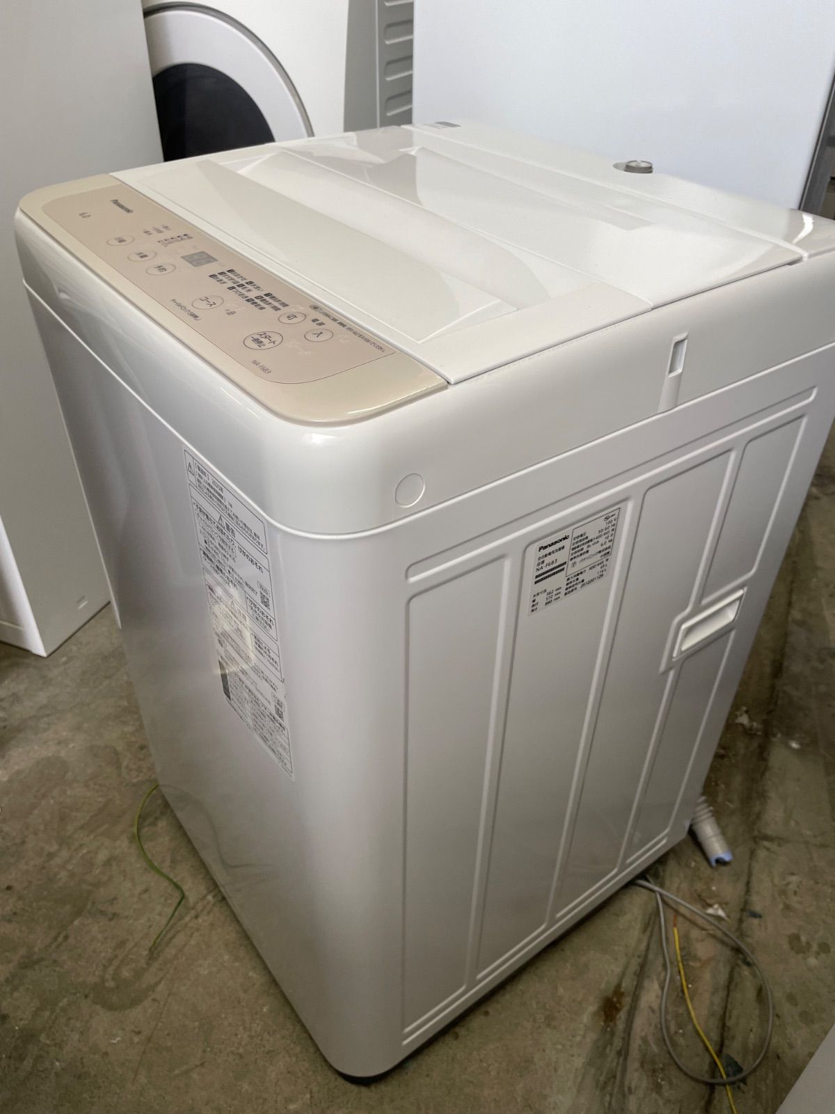 高年式 Panasonic 全自動洗濯機 6.0kg NA-F6B3 製