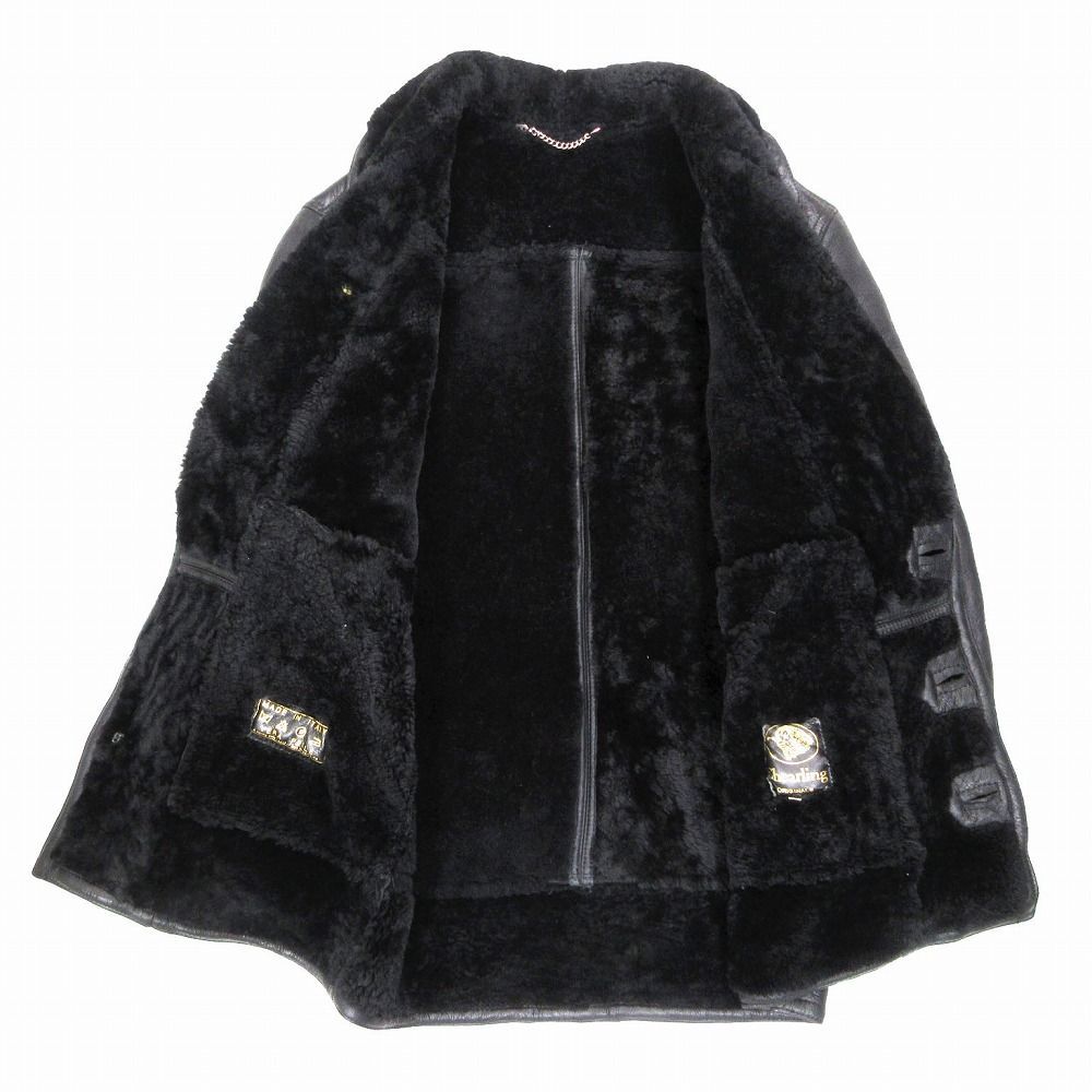 shearling シアリング イタリア製 リアル ムートン コート ジャケット