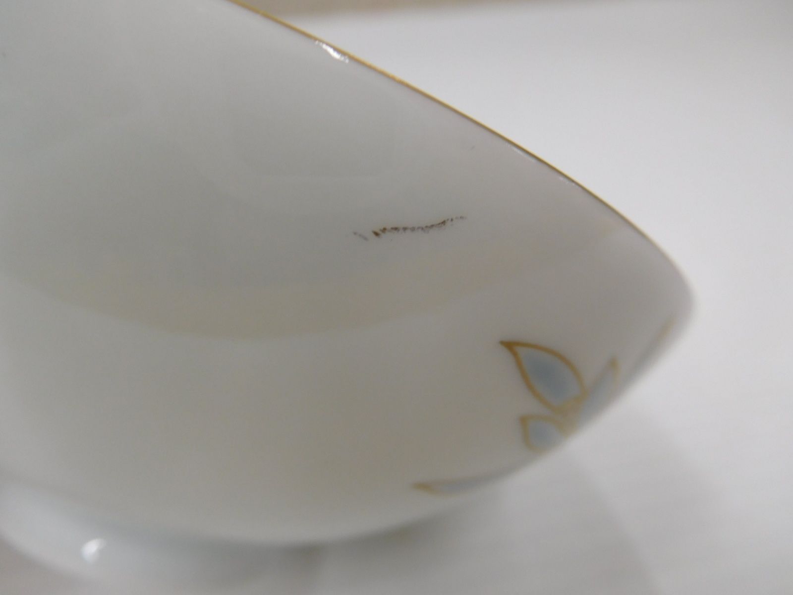 深川製磁 花蘭 茶漬揃(5客×5個) 難あり