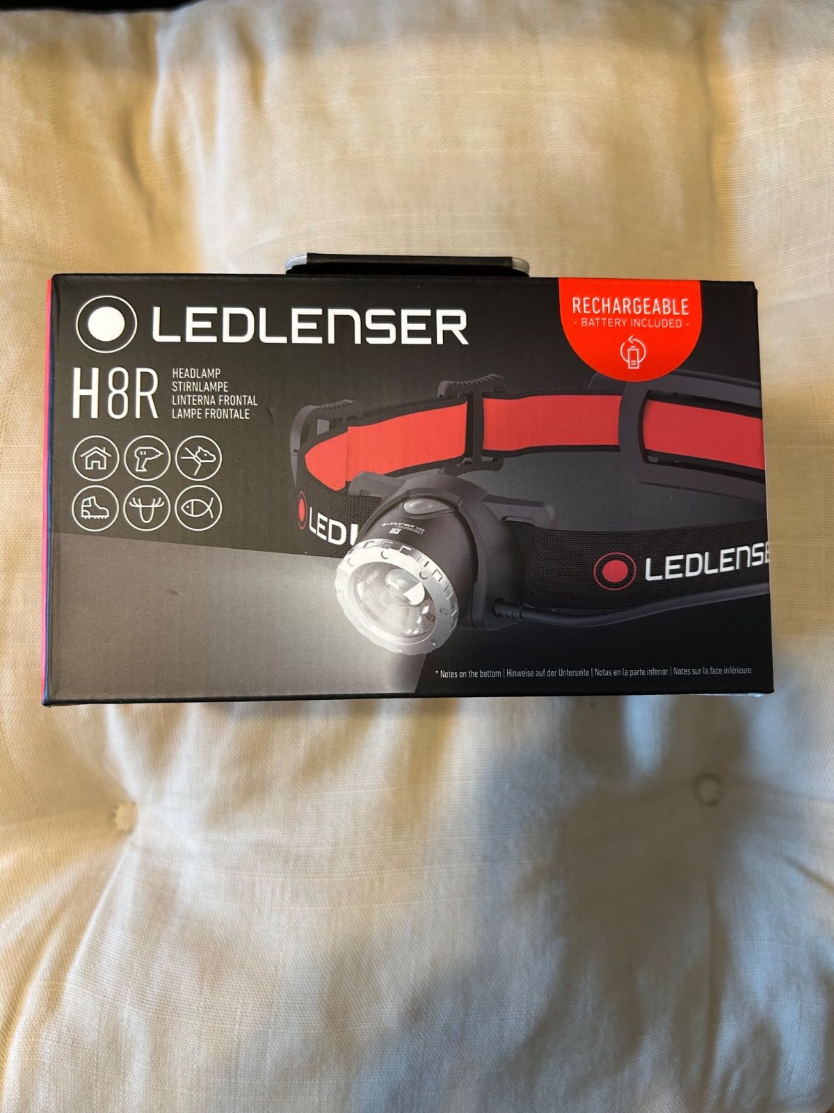 新品、未開封】Ledlenser(レッドレンザー) H8R LEDヘッドライト