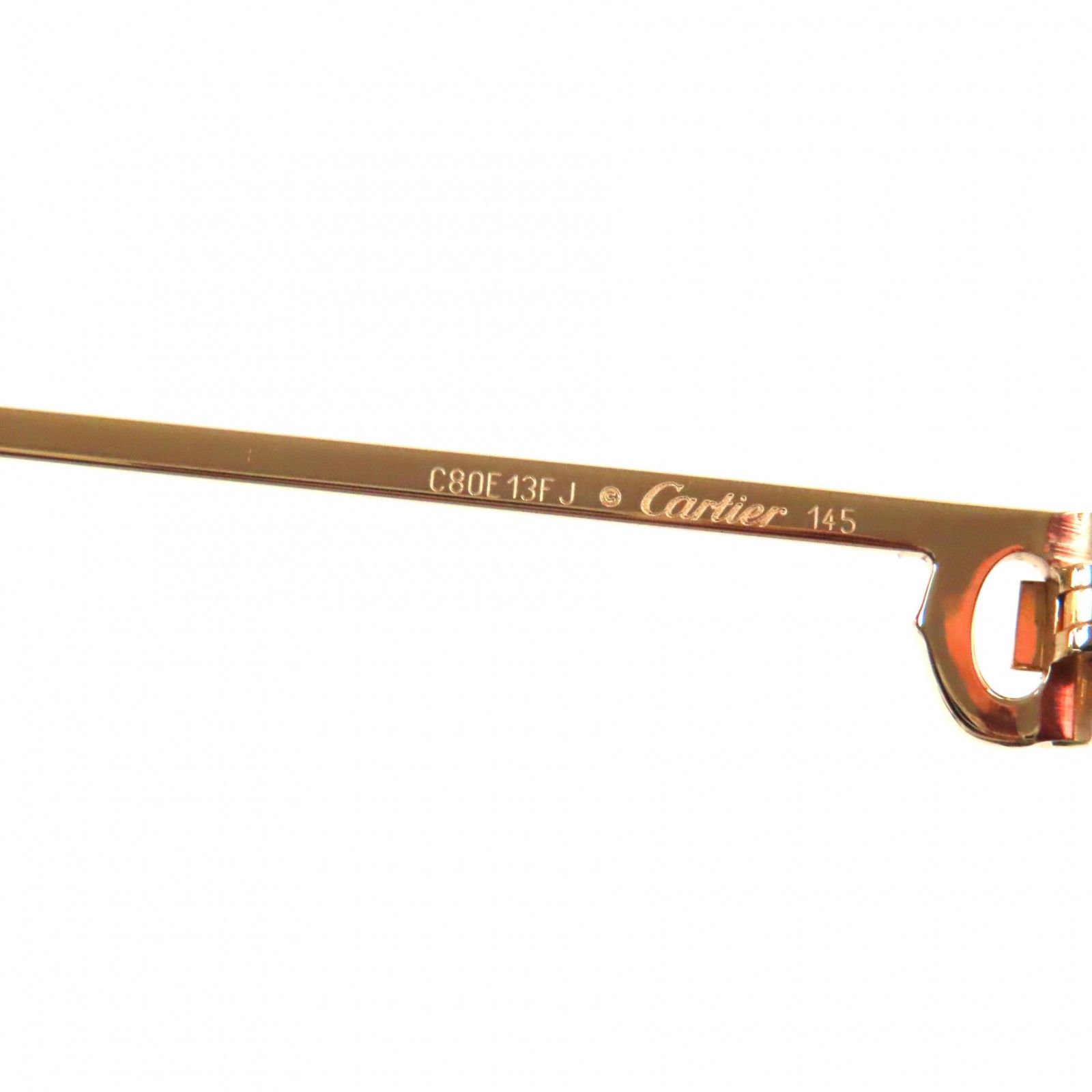 極美品▽カルティエ CT0249S 003 シグネチャー C ドゥ カルティエ