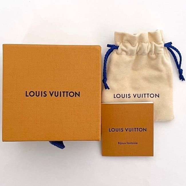 美品　LOUIS VUITTON ルイヴィトン ピアス エッセンシャルV 金 SALE】LOUIS VUITTON/ESSENTIAL V HOOPSエッセンシャルVフープ