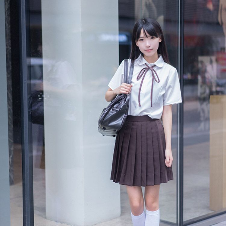 女子高校 学生服 セーラー服 制服 コスプレ コスチューム 定番 日常用 可愛い おしゃれ 人気 学園祭 3点セット 制服セット 学生服 女子高生  制服 高校生制服 学生服 女子高校生 JK制服 衣装#piko701 - メルカリ