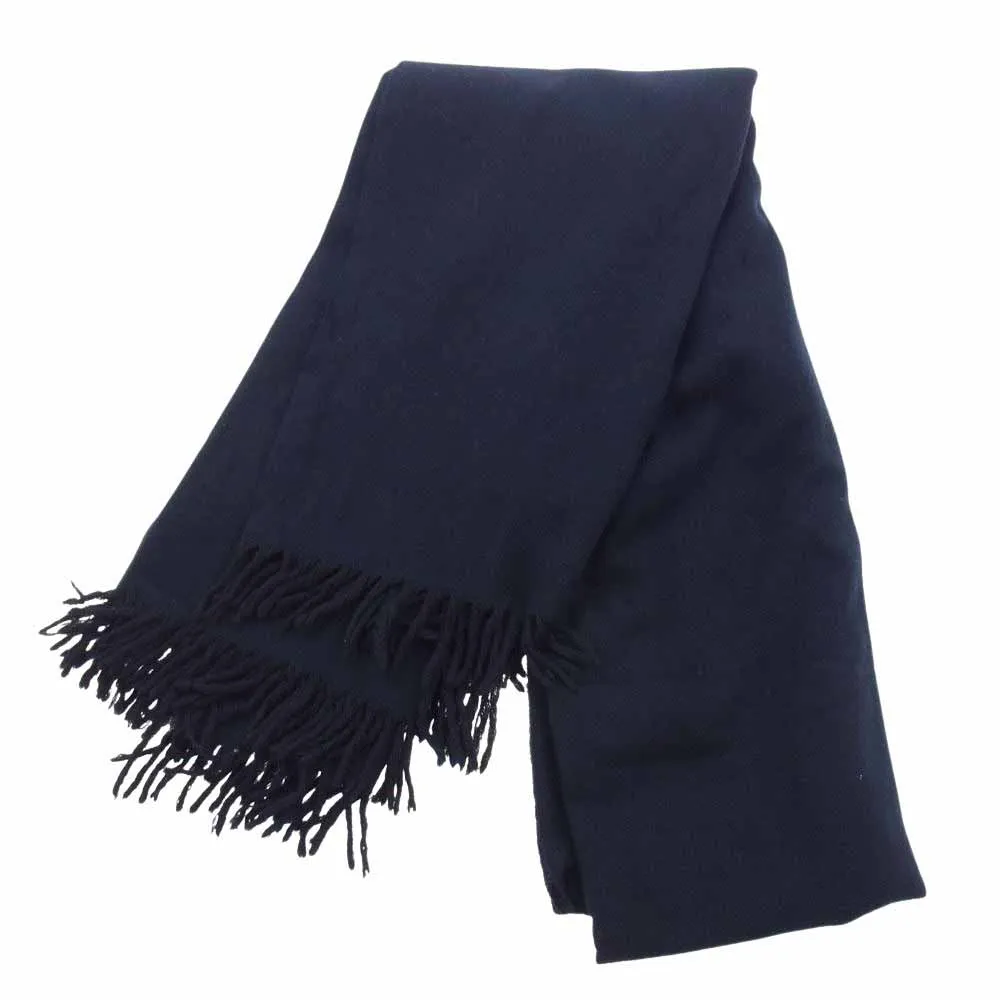 COMOLI 22AW ウールストール navy COMOLI (コモリ) ウールストール
