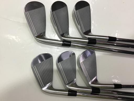 良品】豪華9本 ピン i210 黒ドット メンズアイアンセット スチール S