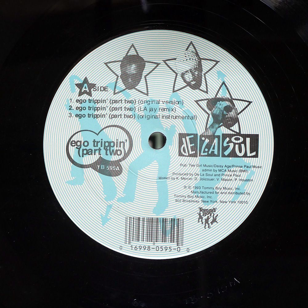 US盤 DE LA SOUL/EGO TRIPPIN' (PART TWO)/TOMMY BOY TB595 12