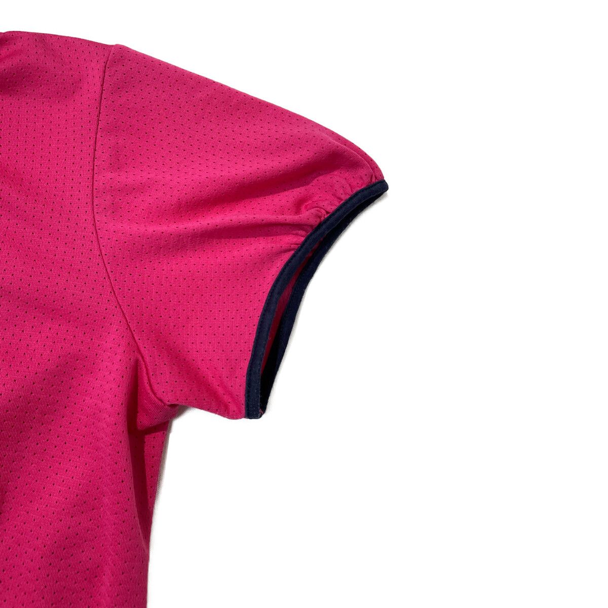 archivio - coco 中古 アルチビオ archivio レディース 半袖ポロシャツ 38(M) ピンク  シンプル メッシュ 中古 レディース アルチビオ archivio 半袖ポロシャツ 38(M
