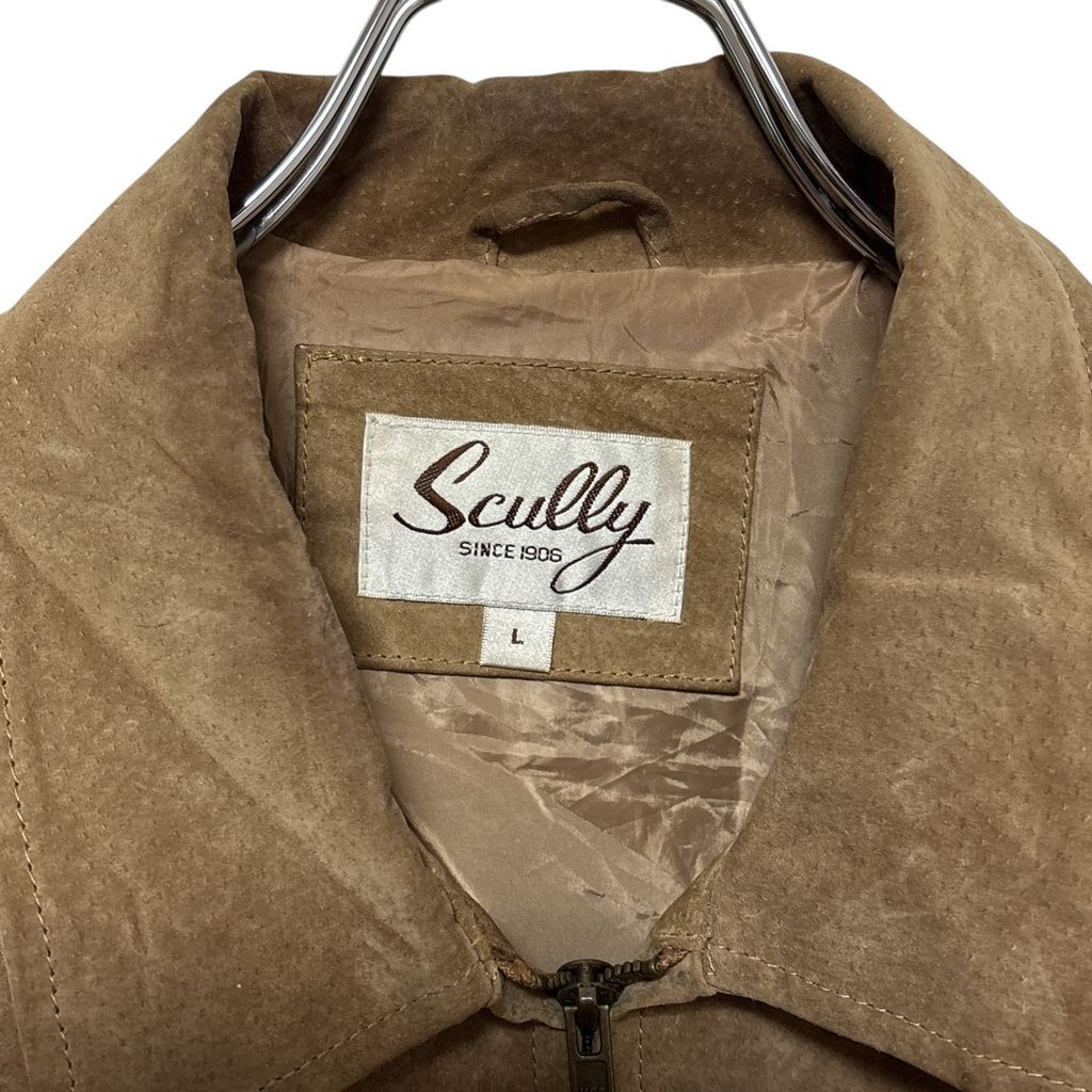Scully OUTERWEAR メンズ Scully】 本革 ウエスタン スウェードレザー  