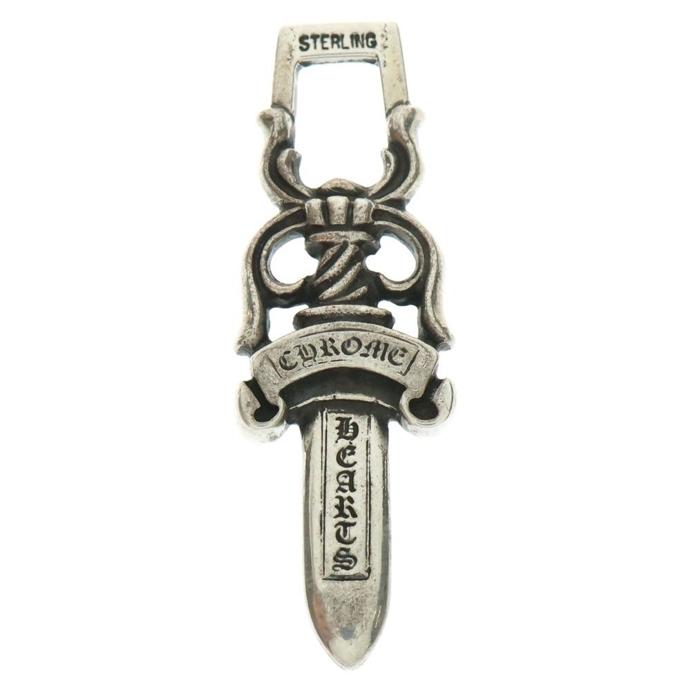 お楽しみに。 CHROME HEARTS クロムハーツ 10 DAGGER 10ダガー ペンダントトップ シルバー BCA194 安心の全品国内発送！