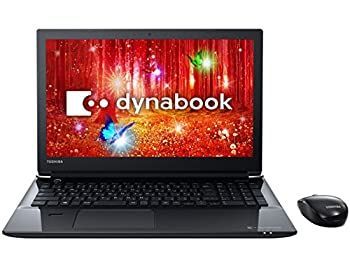【中古】 東芝 スタンダードノートパソコン dynabook プレシャスブラック PT55CBP-BJA2