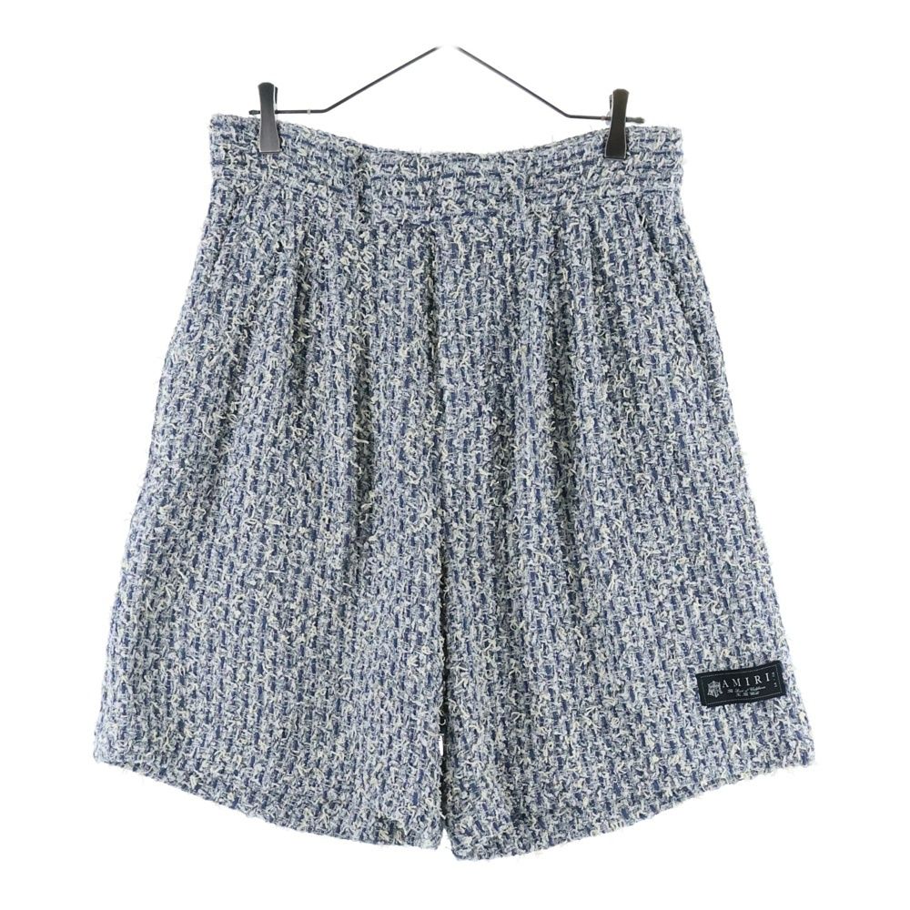 AMIRI アミリ ツイード ショーツ ハーフパンツ ブルー