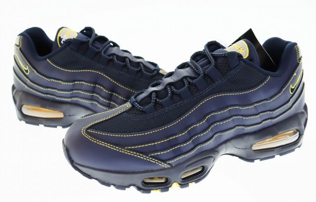 ナイキ NIKE AIR MAX 95 OG BIG BUBBLE Obsidian Varsity Maize エア 