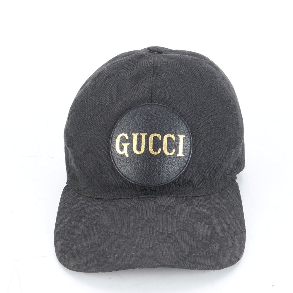 美品 グッチ GG キャンバス ベースボール キャップ レザー 帽子 美品 グッチ GG キャンバス ベースボール キャップ レザー 帽子