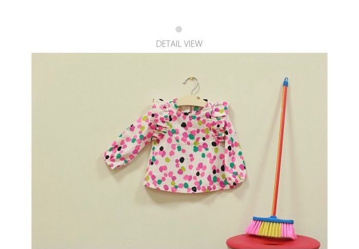 韓国子供服 ＡＮＮＩＫＡ カービィブラウス ２colors - メルカリShops