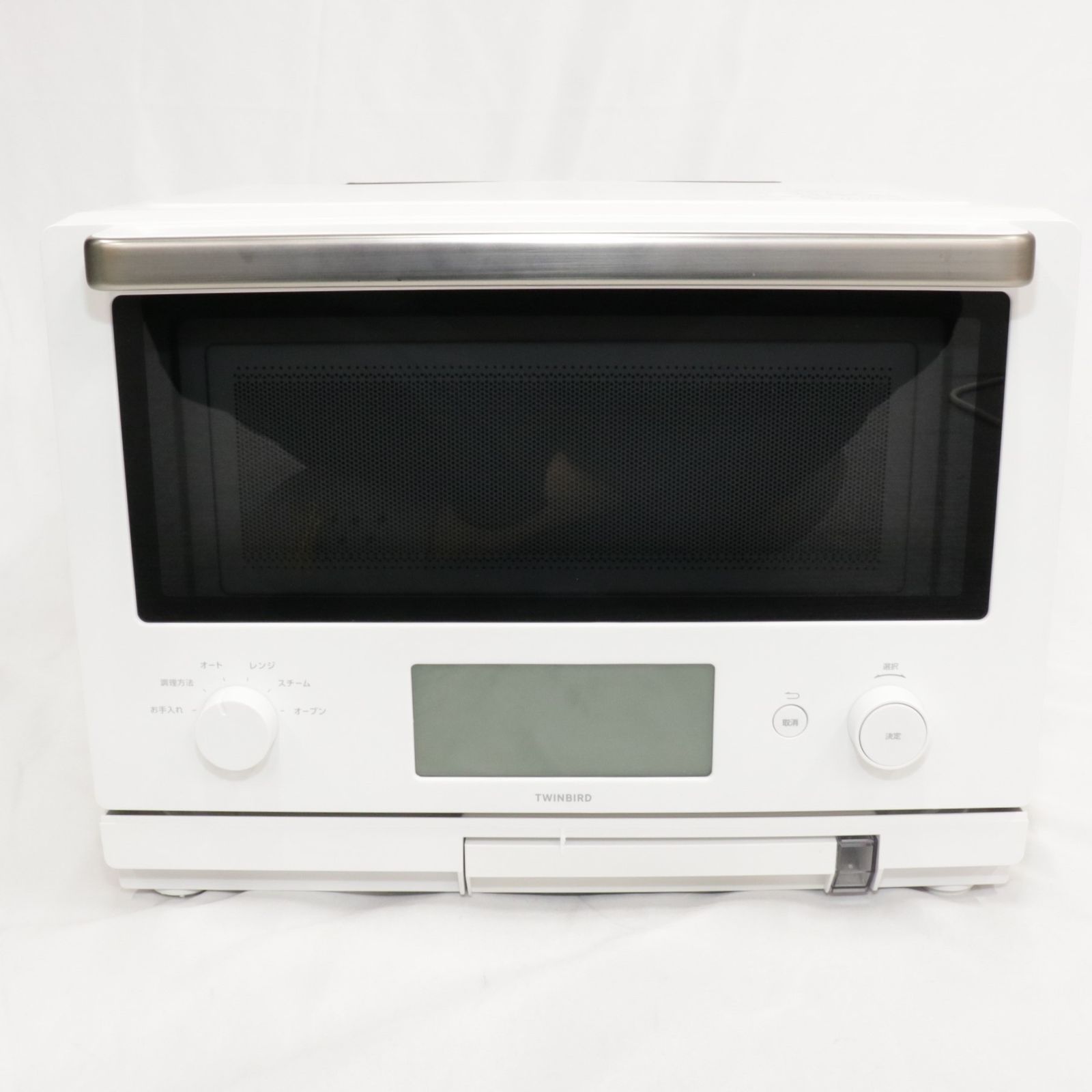 ツインバード スチームオーブンレンジ 23L 加熱水蒸気 DR-F871W