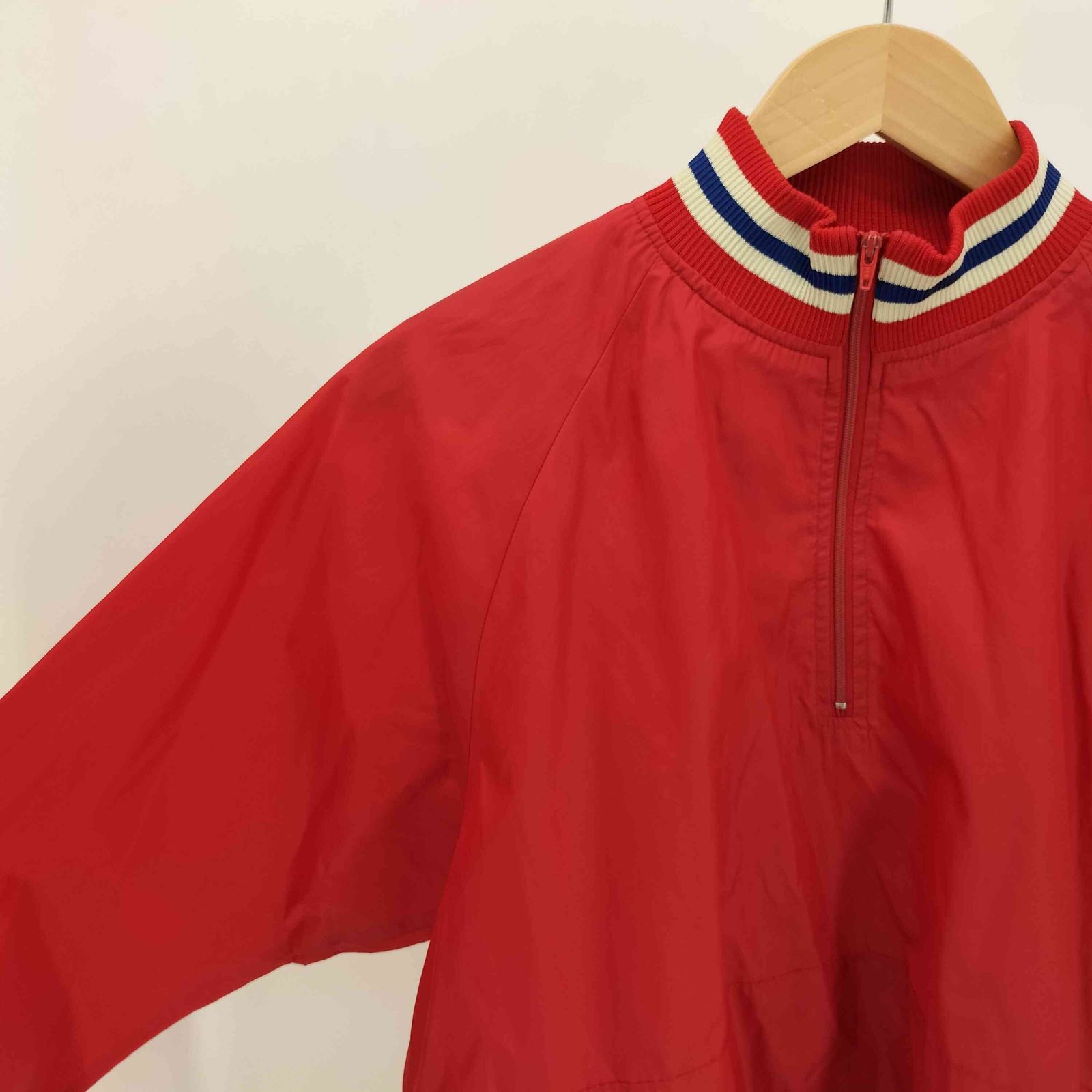 チャンピオン Champion 90S ハーフジップ ナイロン プルオーバー