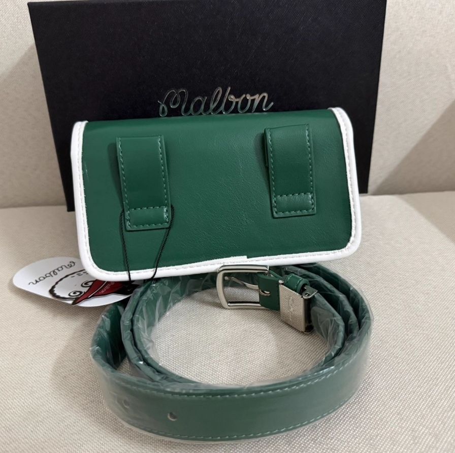 Malbon ゴルフ 測距計 ケース ミニウエストバッグ 男女兼用 小物収納