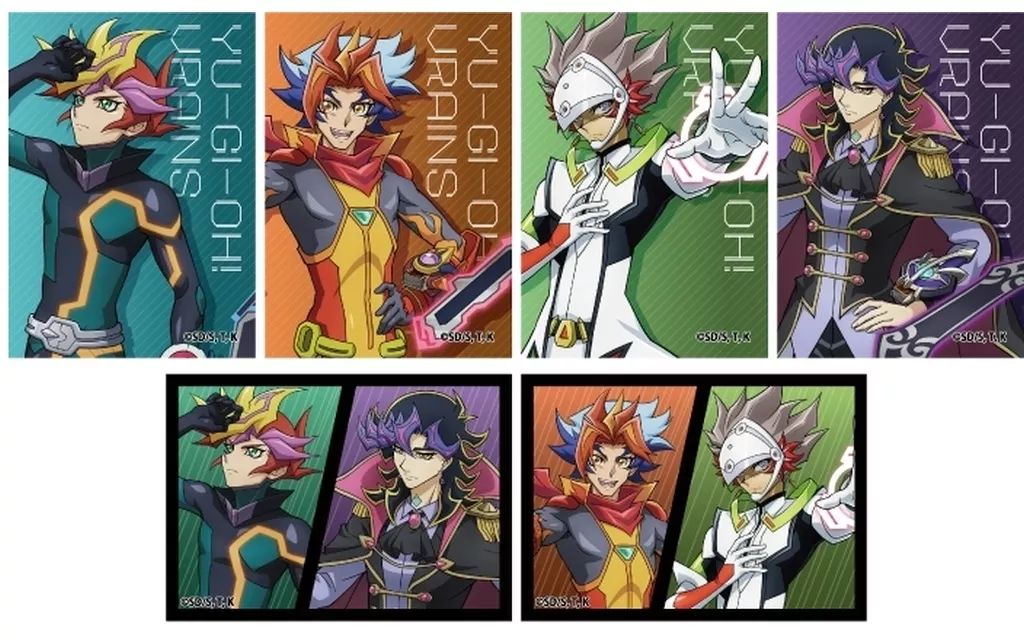 『遊☆戯☆王』シリーズ キャンバスアートパネル VRAINS 2019 中古】キャンバスボード・キャンバスアート 全6種セット 「遊☆戯☆王