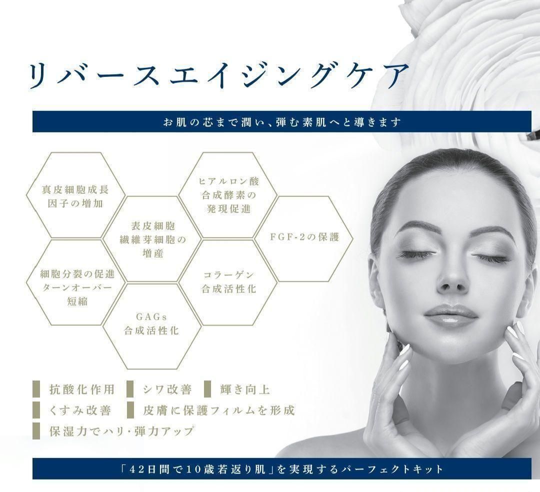 リジェナ クリーム セラム スベスベお肌 保湿 ヒト幹細胞 日本製 キメ改善 - スキンケア/基礎化粧品