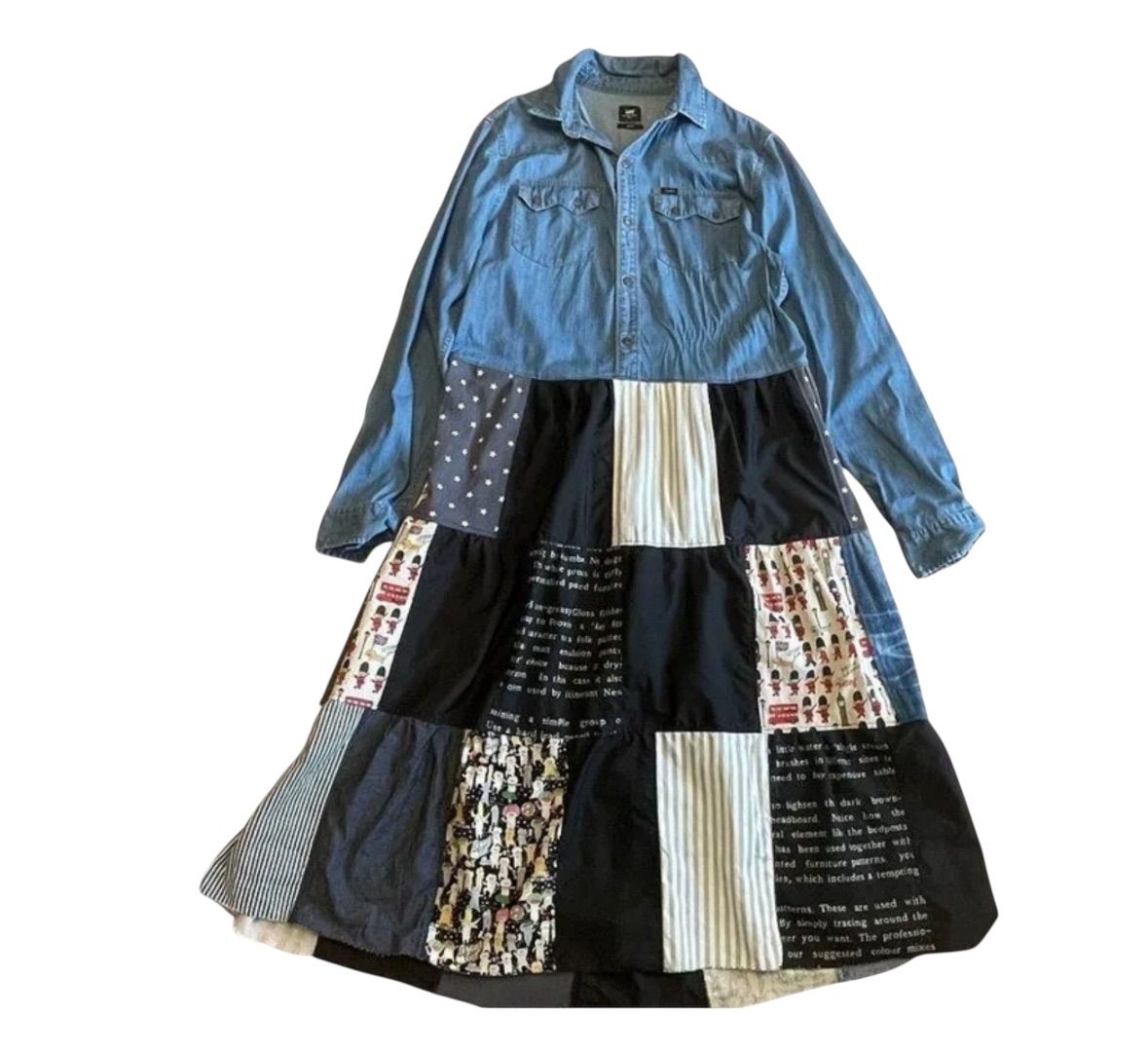 古着リメイクワンピース