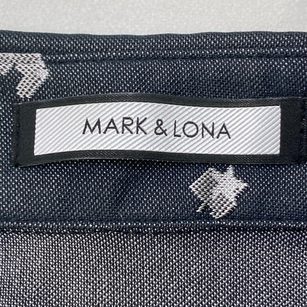 サイズ：40 MARK&LONA マークアンドロナ 半袖ポロシャツ 総柄