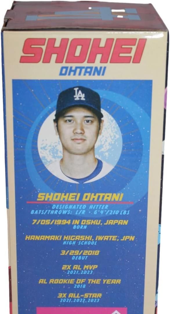 ドジャースタジアム 限定 大谷翔平 ボベルヘッド デコピン 球場配布 首振り人形 フィギュア