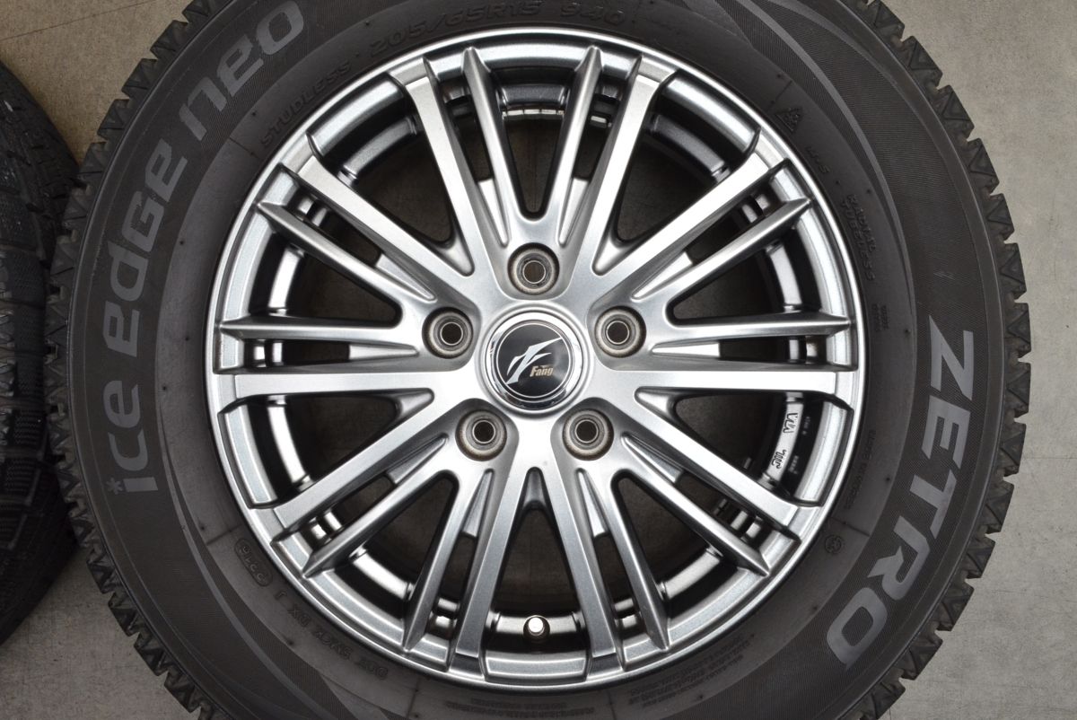 車 【大特価】ファング 15in 6J +53 PCD114.3 ゼトロ アイスエッジネオ 