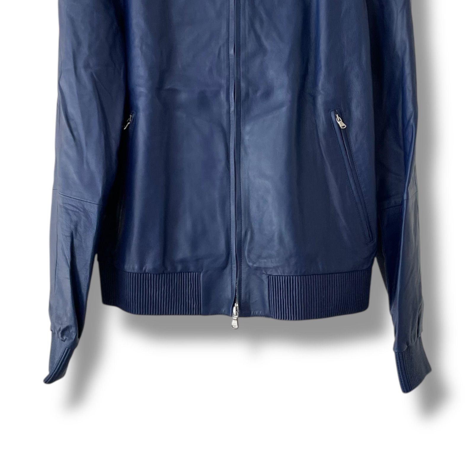 TOMORROWLAND トゥモローランド AD DENIM ラムレザージャケット lamb