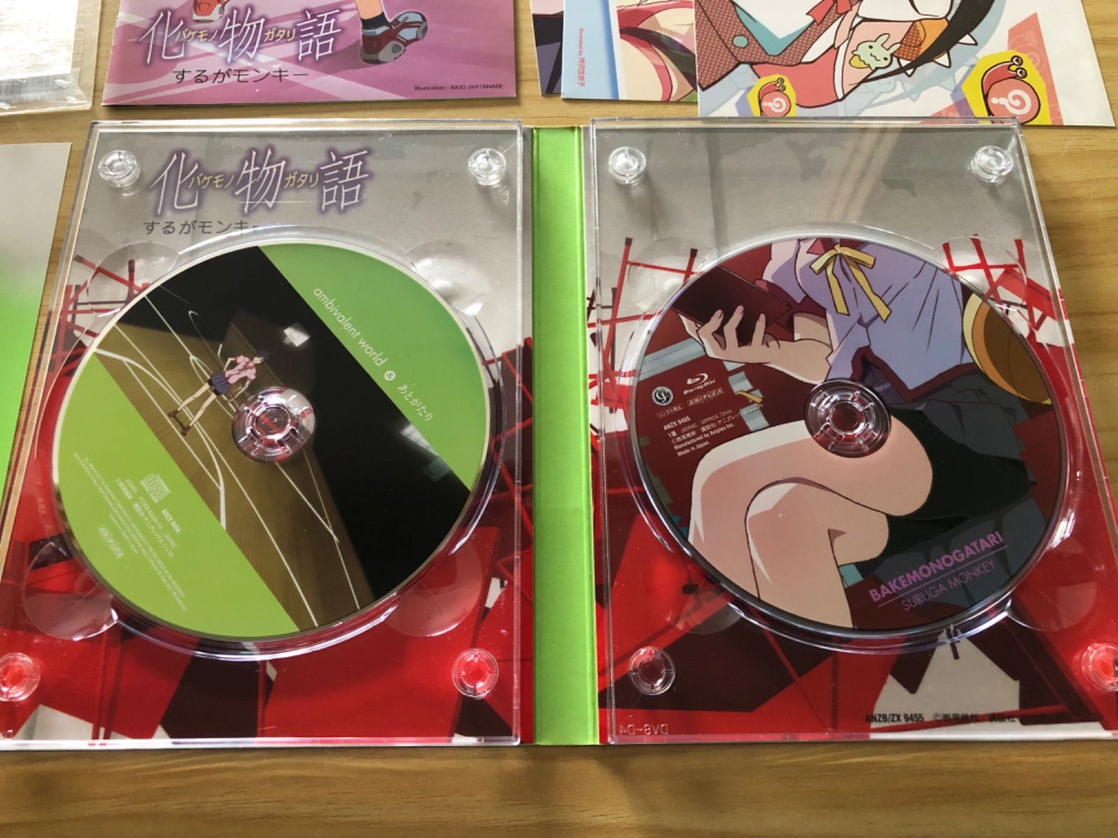 中古][Blu-ray+CD] 化物語 バケモノガタリ2,3,6巻セット〈完全生産限定