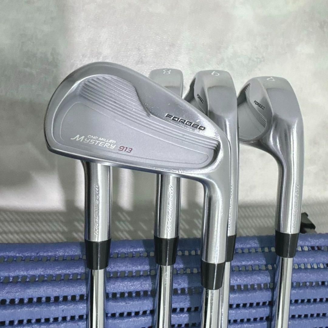 ミステリー 913 アイアン5本セット 地クラブ モーダス105S 右 6-PW ミステリー 913 アイアン5本セット 地クラブ モーダス105S 右 6-PW