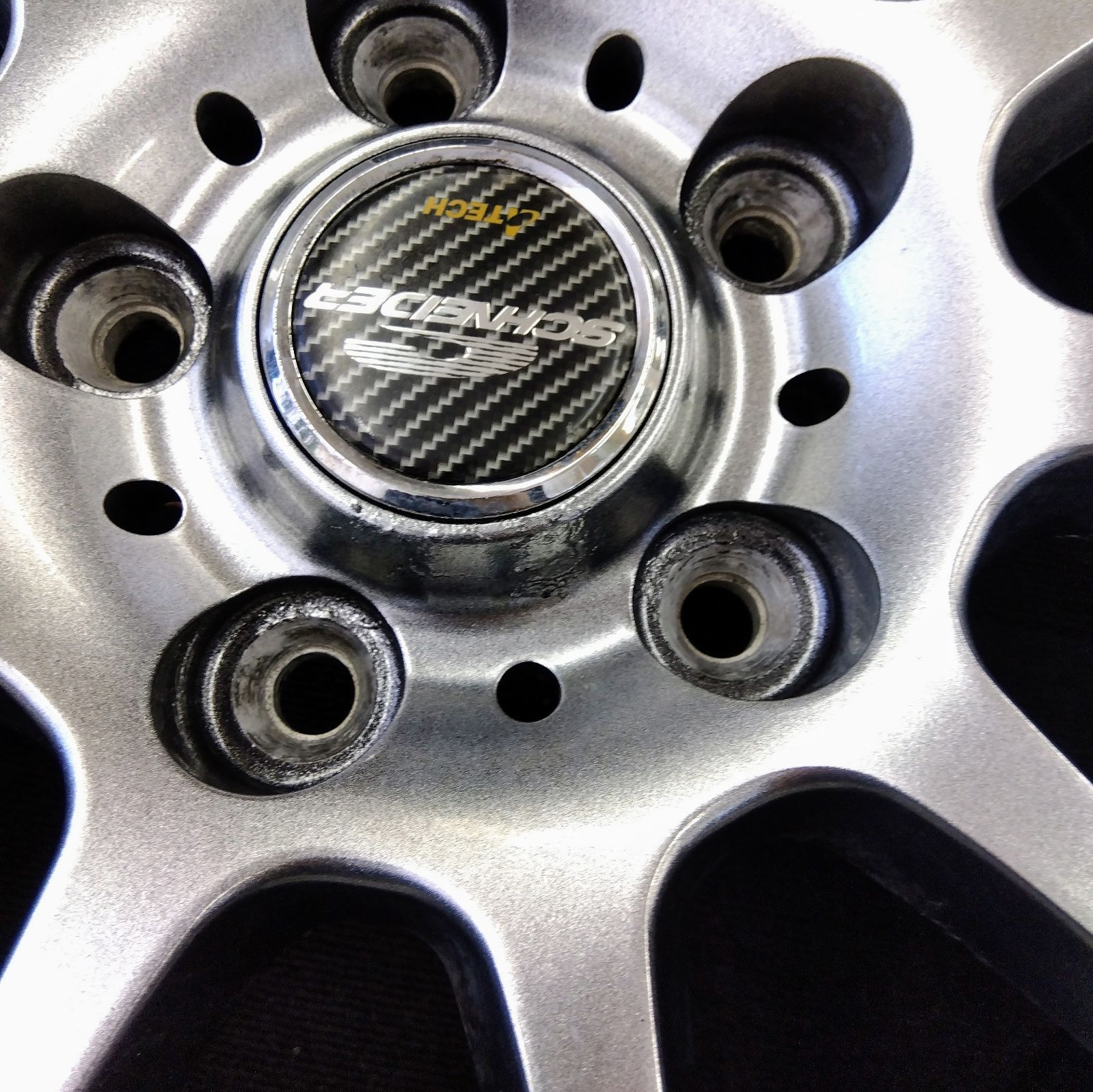 16×6.5J＋53】中古 ホイール 4本セット シュナイダー SCHNEIDER