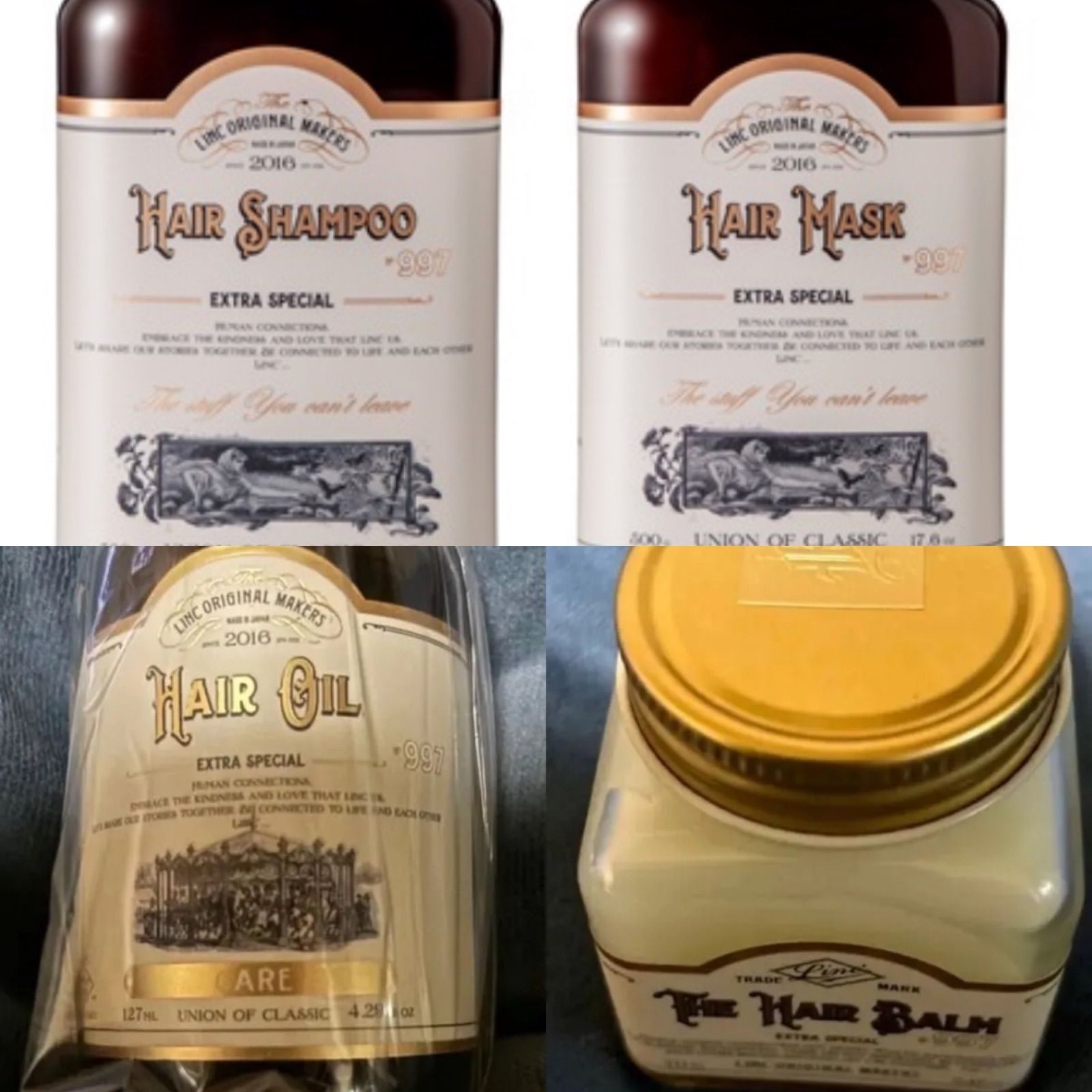 LINC ORIGINAL MAKERSヘアシャンプー マスク バーム オイル 997 500ml