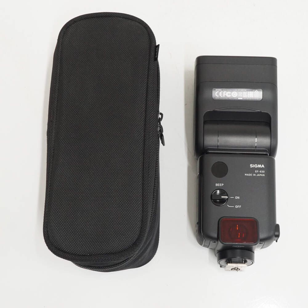 SIGMA エレクトロニック フラッシュ EF-630 ストロボ シグマ用 ガイドナンバー63 大光量 TTL バウンス 完動品 CP8364