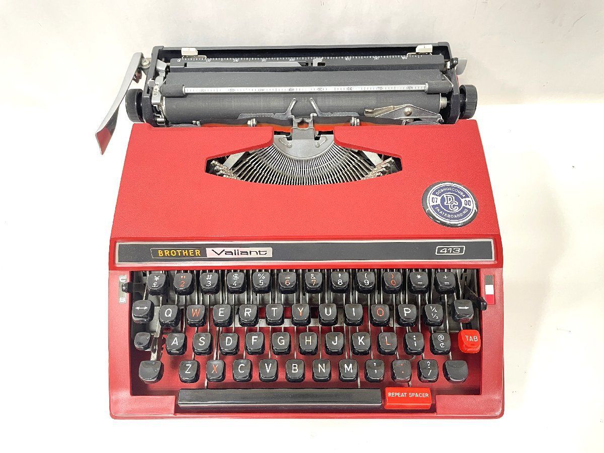 brother ブラザー タイプライター Valiant 413 レトロ アンティーク 