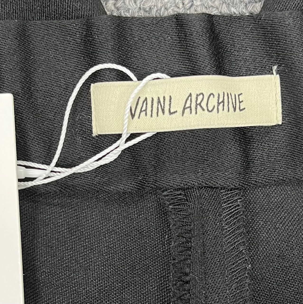 定価36300円 未使用 VAINL ARCHIVE LIVE-PT-M ウールパンツ イージー