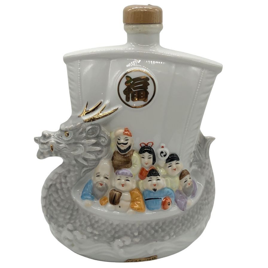 東京都限定◇スーパーニッカ 干支 陶器七福竜 600ml 43%【O4