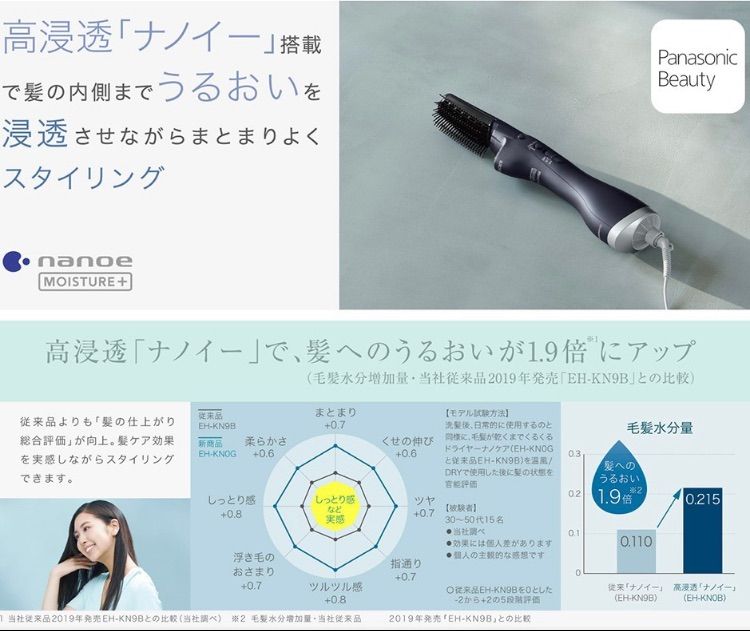 展示 美品☆保証☆パナソニック Panasonic くるくるドライヤー